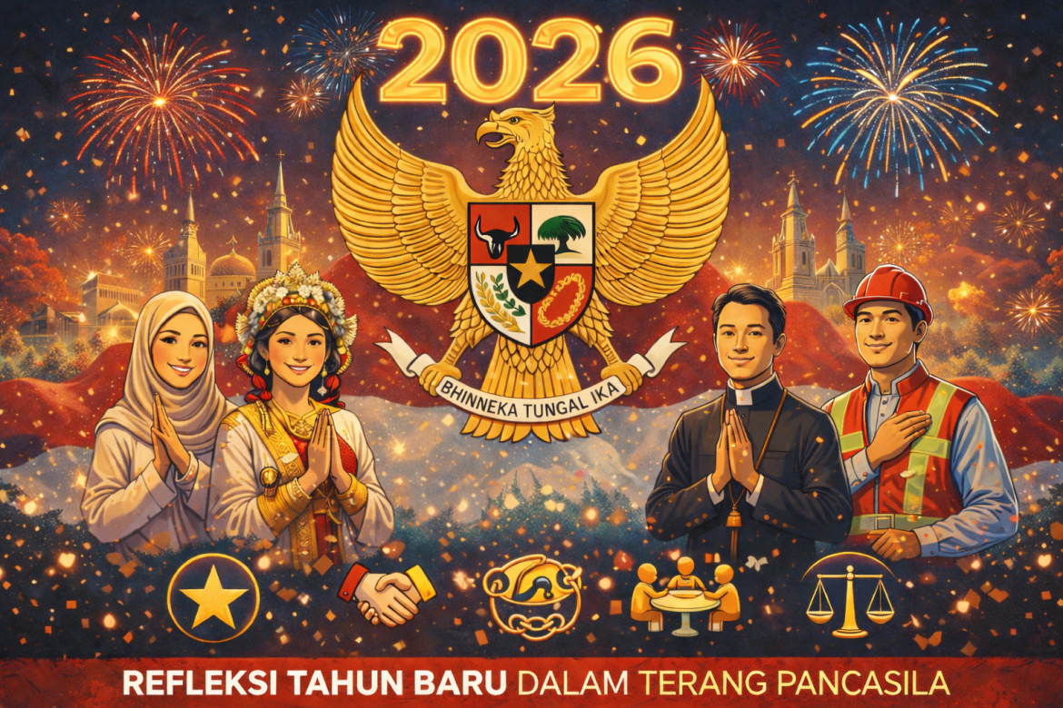 Refleksi Tahun Baru dalam Terang Pancasila: Menata Langkah Bangsa Menuju Indonesia yang Bermartabat